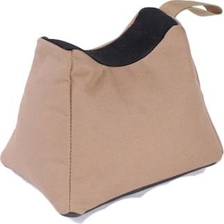Crosstac Ultralight Rear Shooting Rest Bag/Pre-Filled, Coyote Brown, 110055-CB-UL