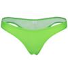 Women Sexy Lady Brazilian V-Style Ruched Ruffle Cheeky Bikini Bottom Thong Hot Summer Beachwear Green view 3
