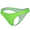 Women Sexy Lady Brazilian V-Style Ruched Ruffle Cheeky Bikini Bottom Thong Hot Summer Beachwear Green view 4