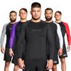 Elite Sports New Item Full Long Sleeve Compression, Mma, Bjj, No Gi, Cross Training Rash Guard, X-Large, Black view 1
