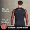 Elite Sports New Item Full Long Sleeve Compression, MMA, BJJ, No-Gi, Cross Training Rash Guard (Brown, Large) view 4