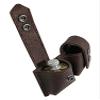 New Barsony Brown Leather Revolver Double Speed Loader Pouch for 6 Shot .44 Mag view 2