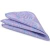 ciciTree 12"x 12" Men's Paisley Pocket Square Pink Jacquard Woven Gift view 1