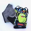 ZippyRooz Toddler & Little Kids Bike Gloves for Balance and Pedal Bicycles for Ages 1-8 Years Old. 8 Designs for Boys & Girls (Monsters, Little Kids XL (7-8)) view 2