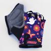 ZippyRooz Toddler & Little Kids Bike Gloves for Balance and Pedal Bicycles for Ages 1-8 Years Old. 8 Designs for Boys & Girls (Peace, Little Kids XL (7-8)) view 2