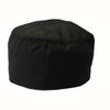 CHEFSKIN Cool MAX Beanie Mesh Top Baker Cook Chef Hat Ultra Light and Cool Also Good for Surgeons DRS MDS (Black) view 2