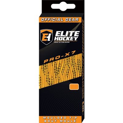 Elite Hockey PRO-X7 Skate Laces (X7-Yellow, 96")
