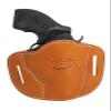Barsony Saddle Tan Leather Pancake Slide Holster for S&W Bodyguard 38 Left view 1
