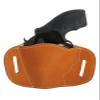Barsony Saddle Tan Leather Pancake Slide Holster for S&W Bodyguard 38 Left view 3