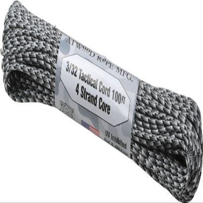 Atwood Rope 44012 Tactical Cord, Mountain Climbing, Outdoor, All-Purpose Rope, Urban Camo, Thickness 0.1 Inches (2.4 mm), Genuine Japanese Product