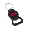 Aminco NCAA Arkansas Razorbacks Black Bottle Opener Keychain view 1