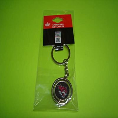 Aminco NCAA CSU Chico Rubber Basketball Spinning Keychain
