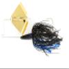 Nichols Lures Rb86G-38 Reflex Buzzbait, Black/Blue/24K Gold, 3/8 oz view 1