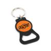 Aminco NCAA Oklahoma State Cowboys Bottle Opener Keychain, Black
