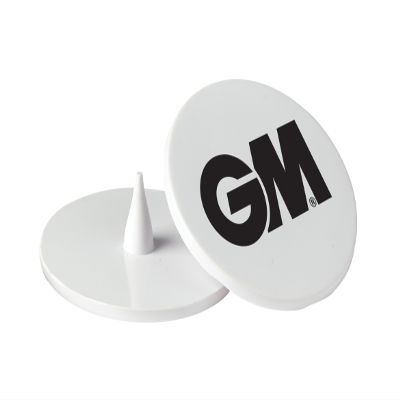 Gunn & Moore GM Bowler Markers - White/Black, One Size