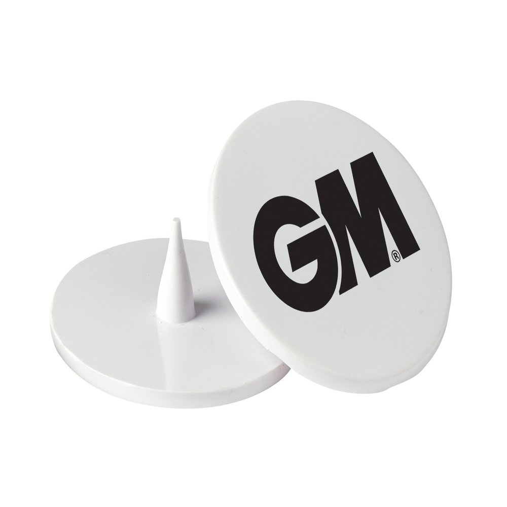 Gunn & Moore GM Bowler Markers - White/Black, One Size