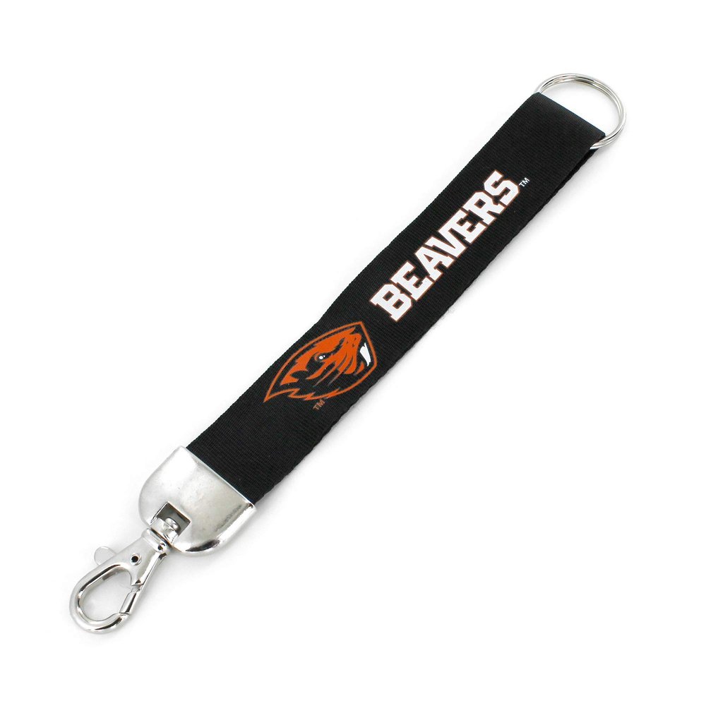 NCAA Oregon State Beavers Deluxe Wristlet Keychain