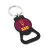 Aminco NCAA Arizona State Sun Devils Black Bottle Opener Keychain