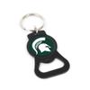 Aminco NCAA Michigan State Spartans Black Bottle Opener Keychain