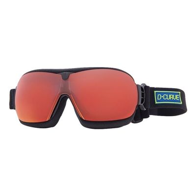 DCURVE Snow Moto D Goggles (Smoke-with-Red-zaio)