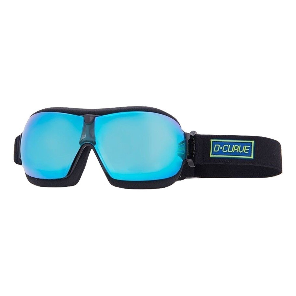 DCURVE Snow Moto D Goggles (Smoke-with-Blue-zaio)