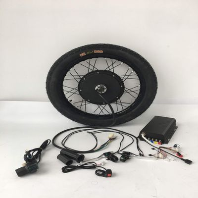 NB POWER Programmable, QS 3000W Electric Bike Conversion Kit, 72V 80A Savoton Sine Wave Programmable Controller, Brushless gearless Motor, Electric Bike Kit. (18inch Rear)