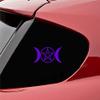 Slap-Art Wiccan Triple Moon Goddess Vinyl Decal Sticker view 1