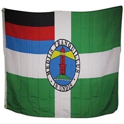 3x5 Borkum German City Island Germany Rough Tex Knitted Flag 3'x5'