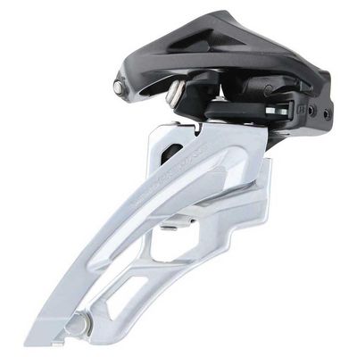 Shimano Deore M6000-H Triple Front derailleur, high clamp, Side Swing, Front Pull