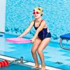 WINOMO Swim Cap Floral Petal Stylish Swimming Hat Bathing Caps for Women (Colorful) view 2