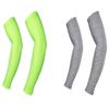 AliceHouse 2 Pairs UV Protective Compression Arm Sleeves Green Gray AS012-XL view 1