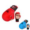 Twister Karate Gloves with Thumb & Hook & Loop Closing (RED, M) view 1