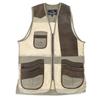 Wild Hare Shooting Gear Range Vest - Sage with Distressed Leather (3XL-Large, LEFT Handed) view 1