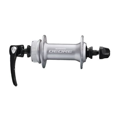 Shimano Unisex - Adults Deore HBM6000 Front Hub Silver One Size