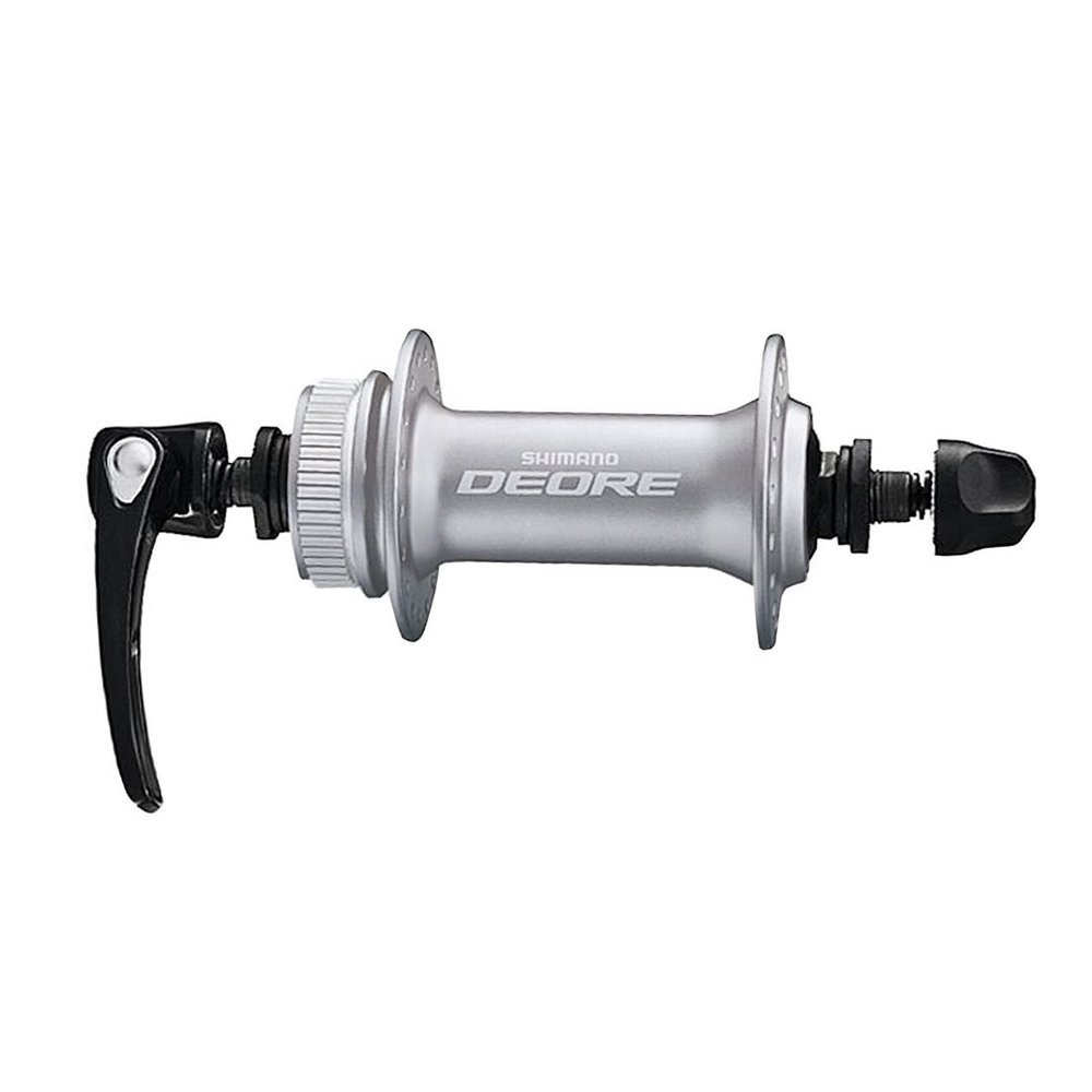 Shimano Unisex - Adults Deore HBM6000 Front Hub Silver One Size
