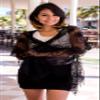 Cindy and Wendy Lightweight Soft Leaf Lace Fringes Scarf shawl for Women (TYH-BLACK) view 3