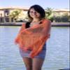 Cindy and Wendy Lightweight Soft Leaf Lace Fringes Scarf shawl for Women (TYH-ORANGE) view 2