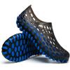 clapzovr Mens Sandals Shower Water Shoes Beach Swim Pool River Shoes Comfort Garden Clogs Blue 12 D(M) US view 3