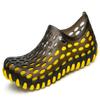 clapzovr Mens Sandals Shower Water Shoes Beach Swim Pool River Shoes Comfort Garden Clogs Yellow 10 D(M) US view 1