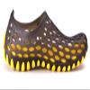 clapzovr Mens Sandals Shower Water Shoes Beach Swim Pool River Shoes Comfort Garden Clogs Yellow 10 D(M) US view 2