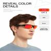 Mryok UV400 Replacement Lenses for Oakley Antix OO9077 Sunglasses, HD Polarized, UV Protection, Impact Resistant & Perfectly Fit - Fire Red view 3
