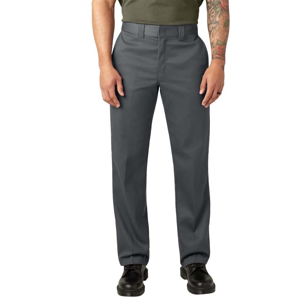 Dickies Men's 874F Flex Work Pant, Charcoal, 44 30