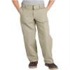 Dickies Boy's Flexwaist Flat Front Straight Leg School Uniform Pants  Adjustable Uniform Trousers for Schoolwear, Desert Sand, 10 Husky view 1