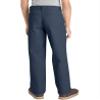 Dickies Boy's Flexwaist Flat Front Straight Leg School Uniform Pants  Adjustable Uniform Trousers for Schoolwear, Desert Sand, 10 Husky view 2