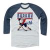 500 LEVEL Aleksander Barkov Tee Shirt (Baseball Tee, XXX-Large, Indigo/Ash) - Florida Raglan Tee - Aleksander Barkov Play R view 1