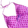 YiZYiF Kids Girls Tankini Bikini 2 Pieces Swimwear Swimming Bathing Suit (5-6, Polka Dots Pink) view 3