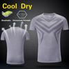 Akilex Mens Running Dry Fit T-Shirt Athletic Outdoor Short Sleeve Comfortable Sports Top view 4