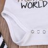 3 Styles Newborn Baby Girl I'm Daddy Girl Letter Print Bodysuit+Leg Warmer Outfits Set view 4