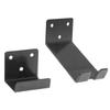 Ventura Unisex Adult BDWH Bicycle Depot Wall Hanger, with Protection Cover - Black,