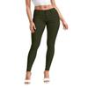 Hybrid & Company Womens Hyper Ultra Stretch Comfy Skinny Leg Work Casual Pants P44876SKX Olive 3X view 1